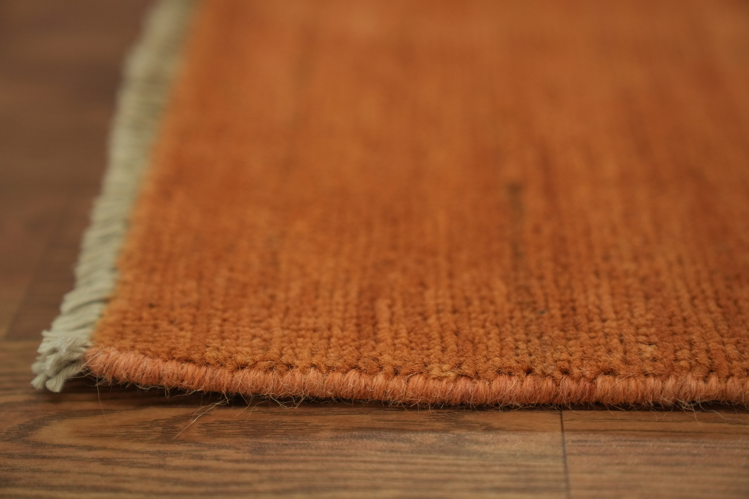 Orange Modern Wool Gabbeh Oriental Rug 5x7