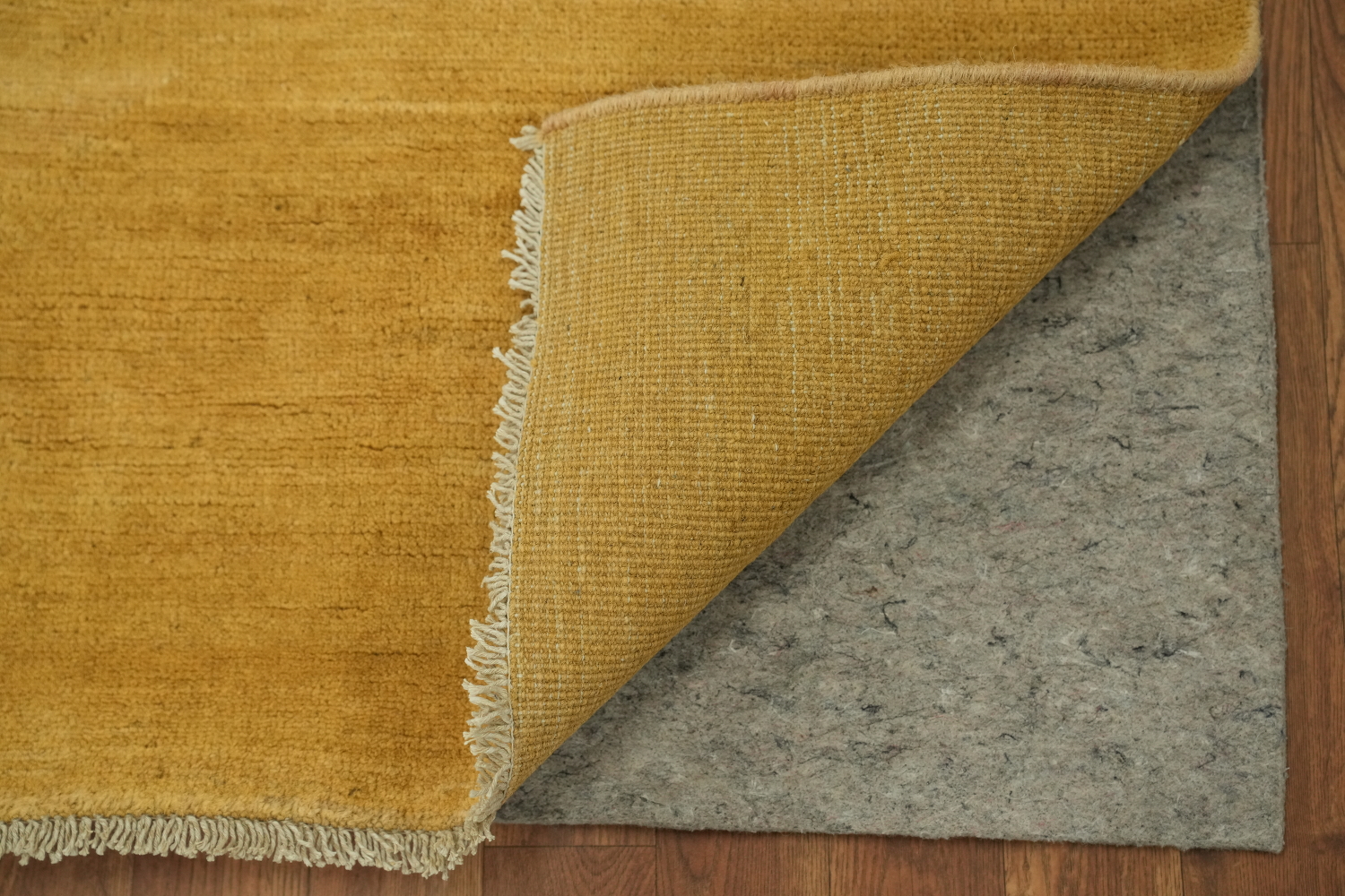 Gold Rust Wool Gabbeh Oriental Area Rug 6x9