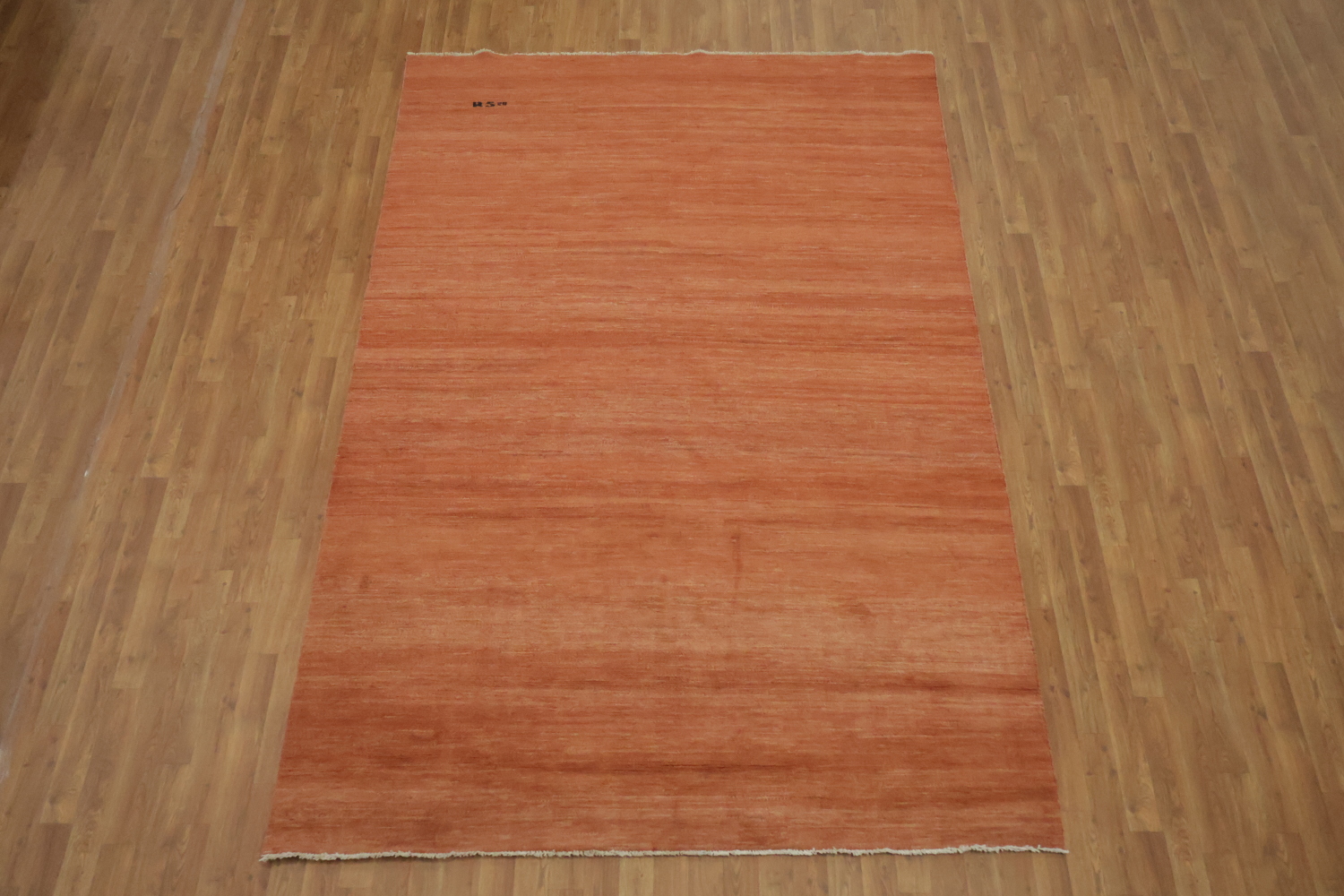Orange Wool Modern Gabbeh Oriental Area Rug 6x10