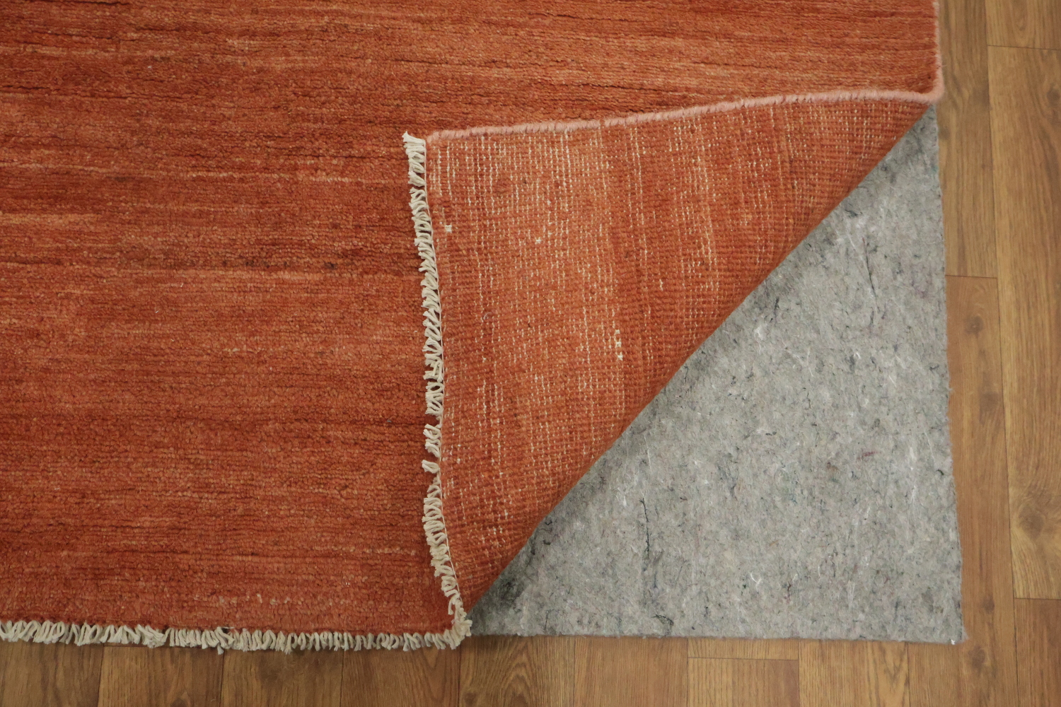 Orange Wool Modern Gabbeh Oriental Area Rug 6x10