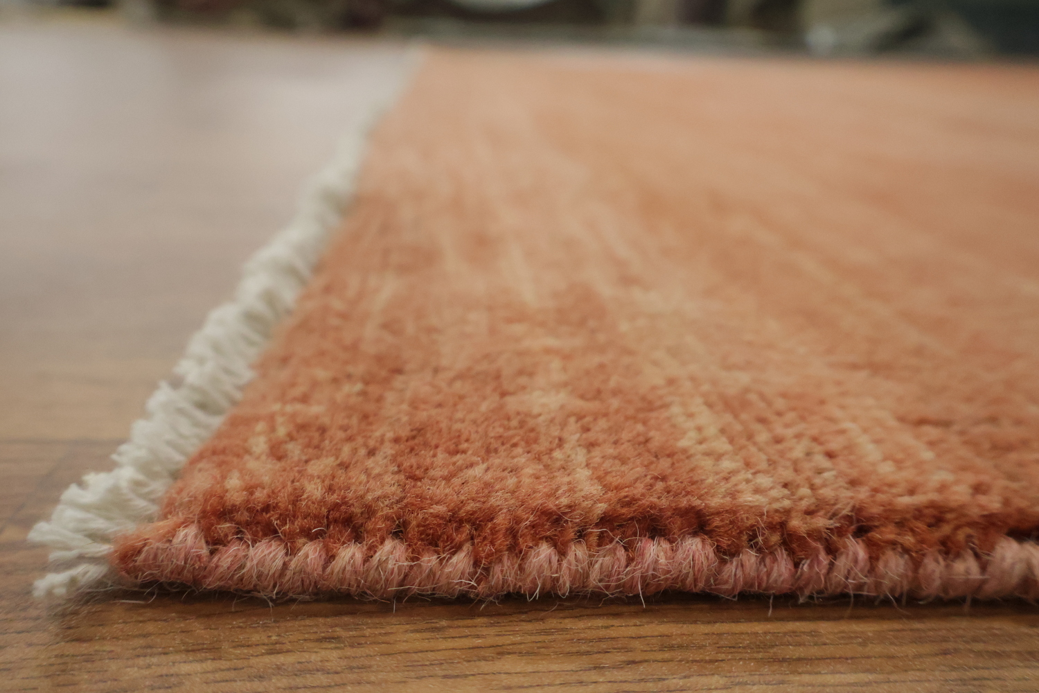 Orange Wool Modern Gabbeh Oriental Area Rug 6x10
