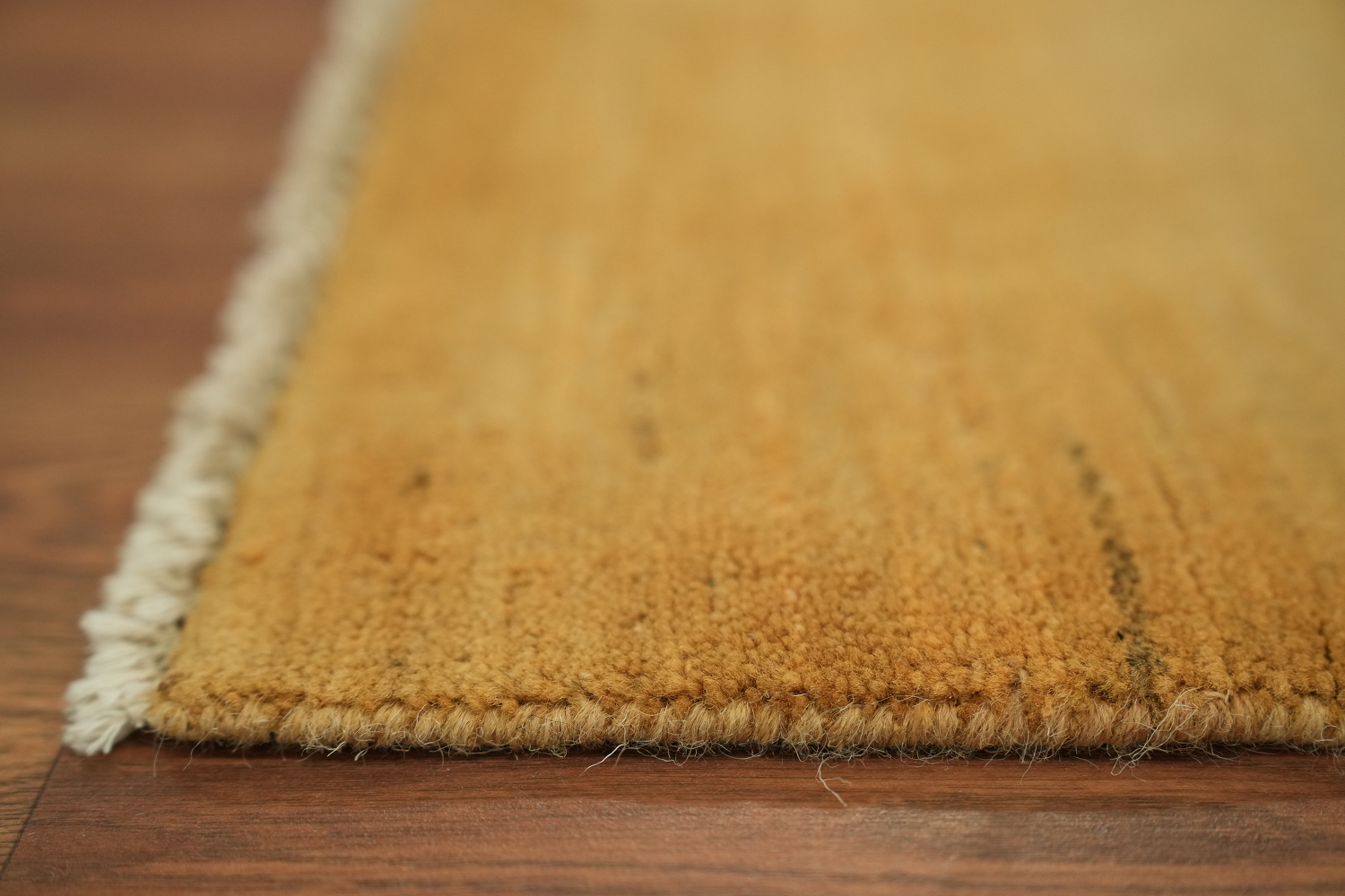 Orange & Yellow Wool Gabbeh Modern Rug 5x7