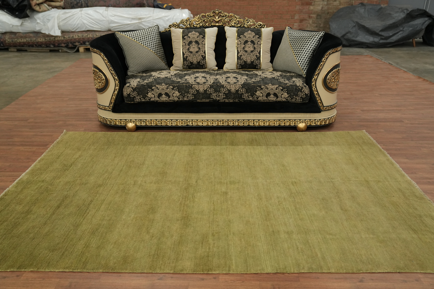 Handmade Modern Wool Gabbeh Oriental Area Rug 7x10