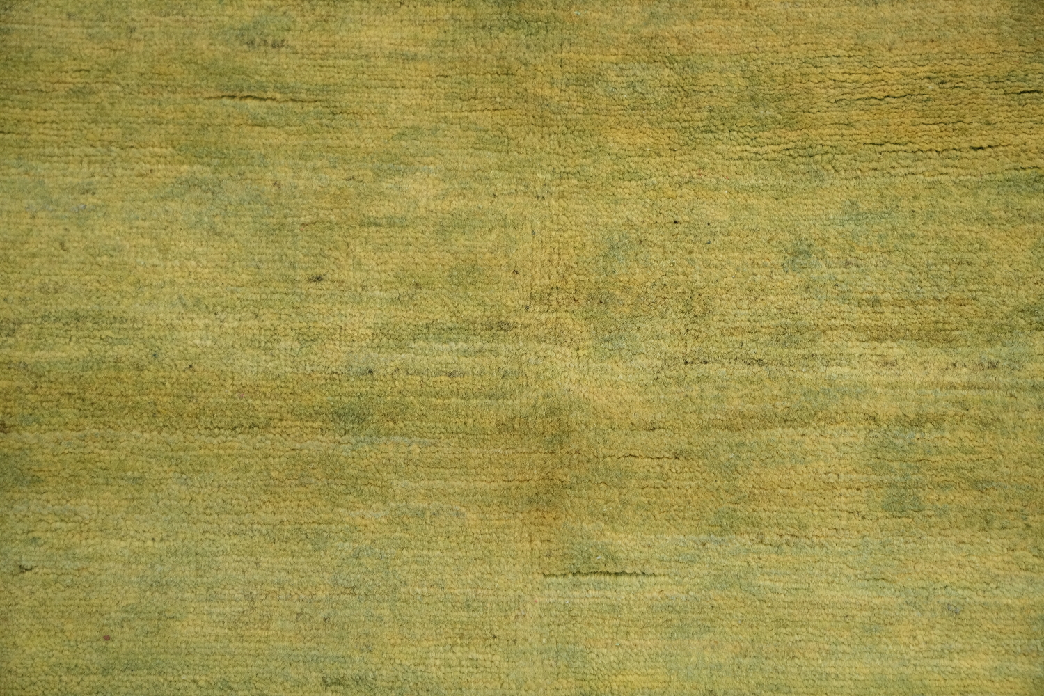Green & Yellow Wool Gabbeh Modern Oriental Rug 5x7