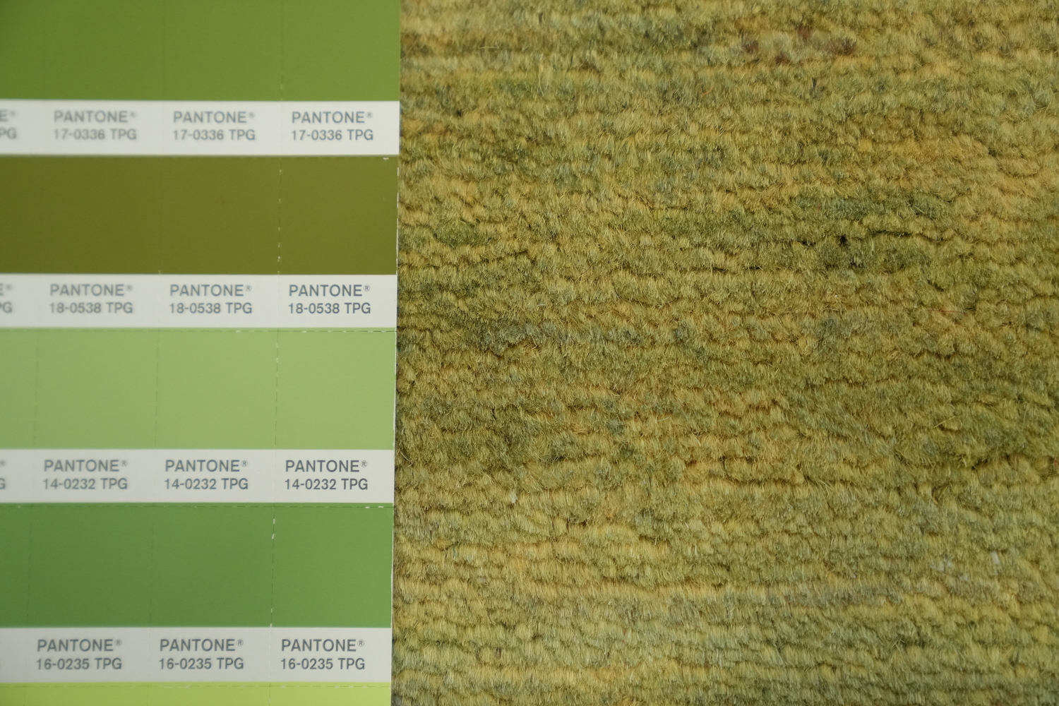 Green & Yellow Wool Gabbeh Modern Oriental Rug 5x7