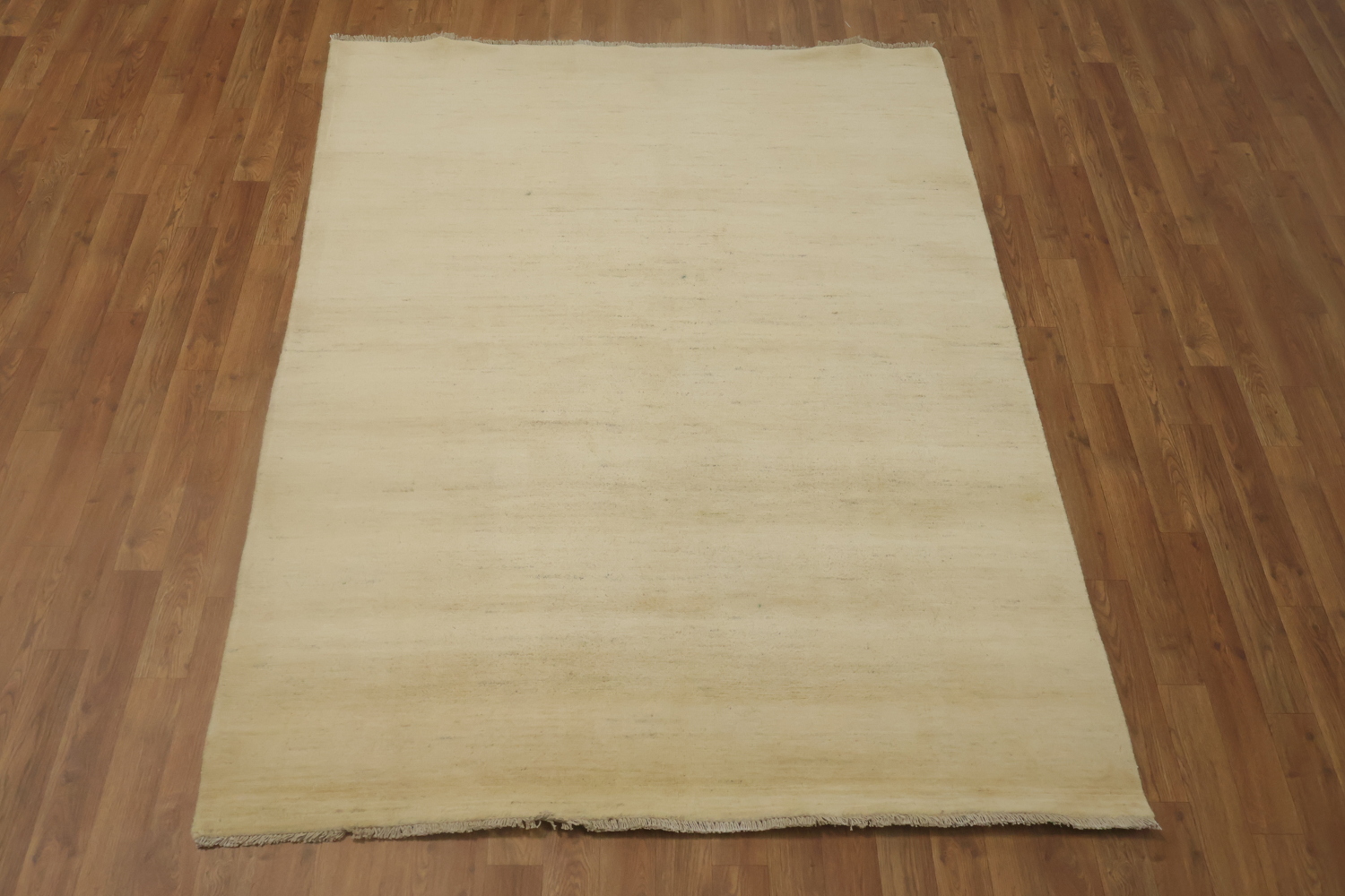 Handmade Wool Solid Gabbeh Modern Rug 5x7