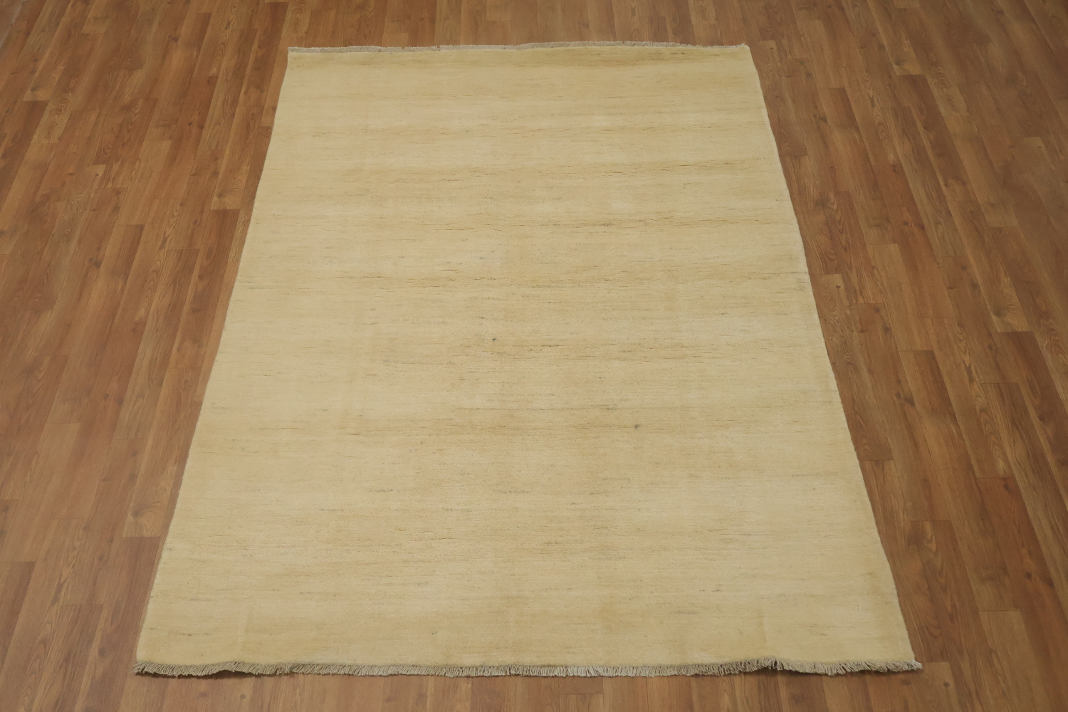 Handmade Wool Solid Gabbeh Modern Rug 5x7