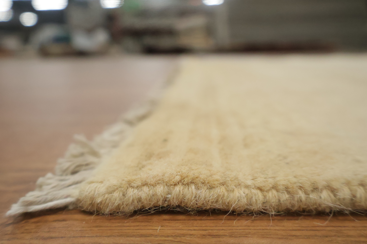 Handmade Wool Solid Gabbeh Modern Rug 5x7