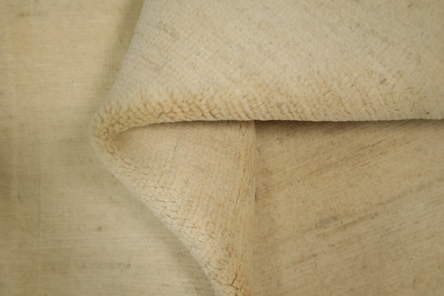 Handmade Wool Solid Gabbeh Modern Rug 5x7