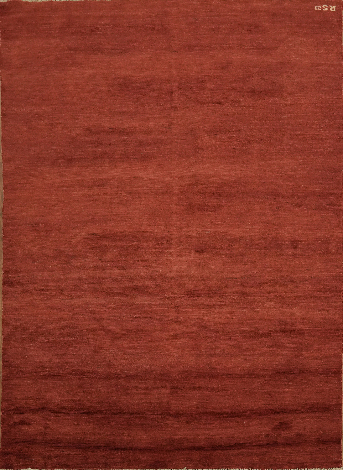 Modern Red Wool Gabbeh Oriental Rug 5x7