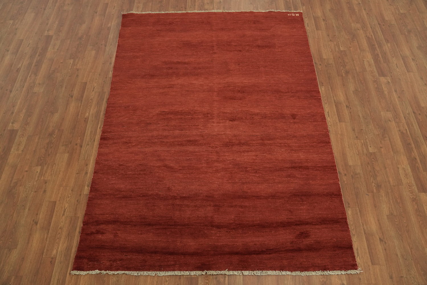 Modern Red Wool Gabbeh Oriental Rug 5x7