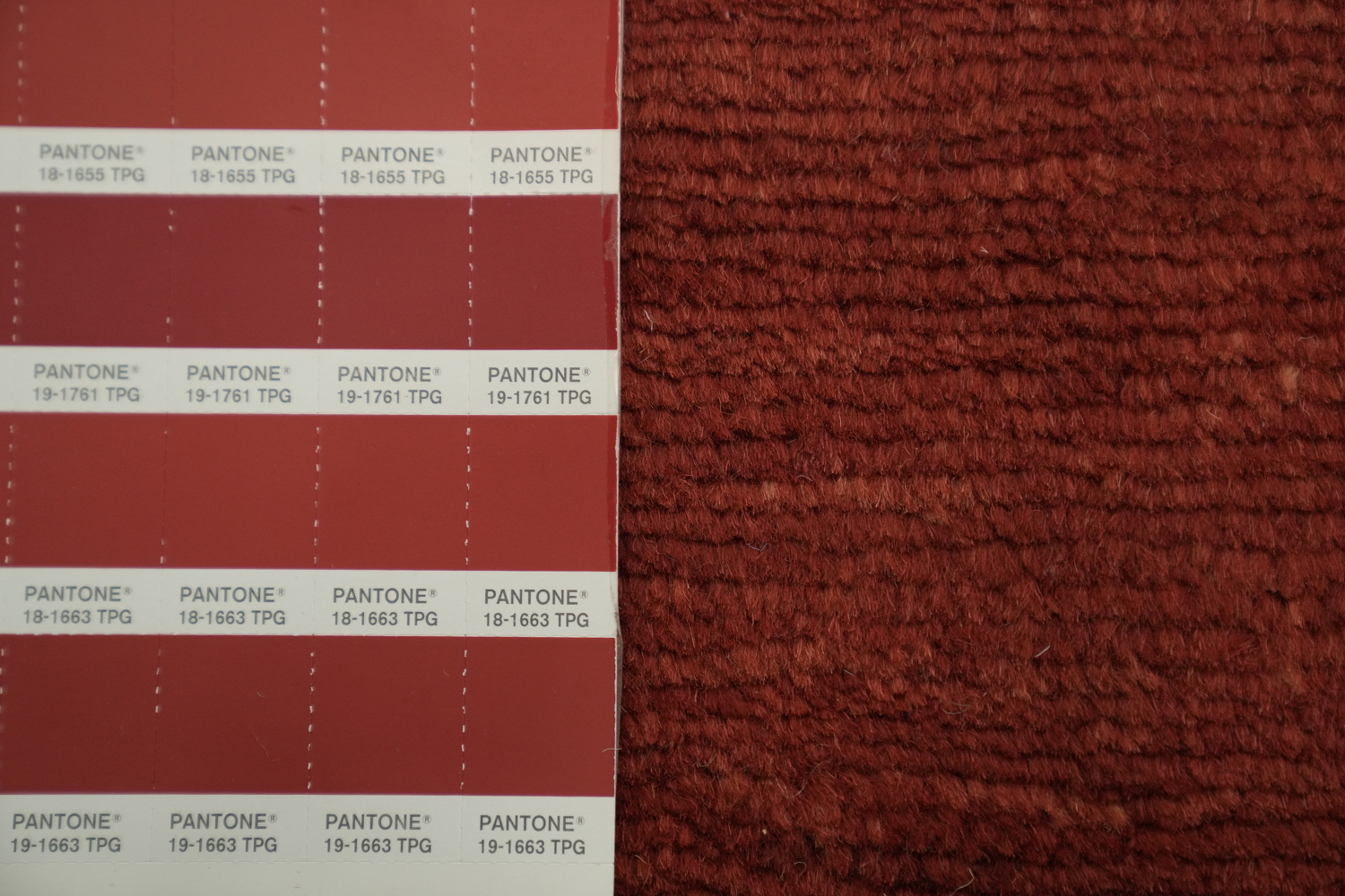 Modern Red Wool Gabbeh Oriental Rug 5x7