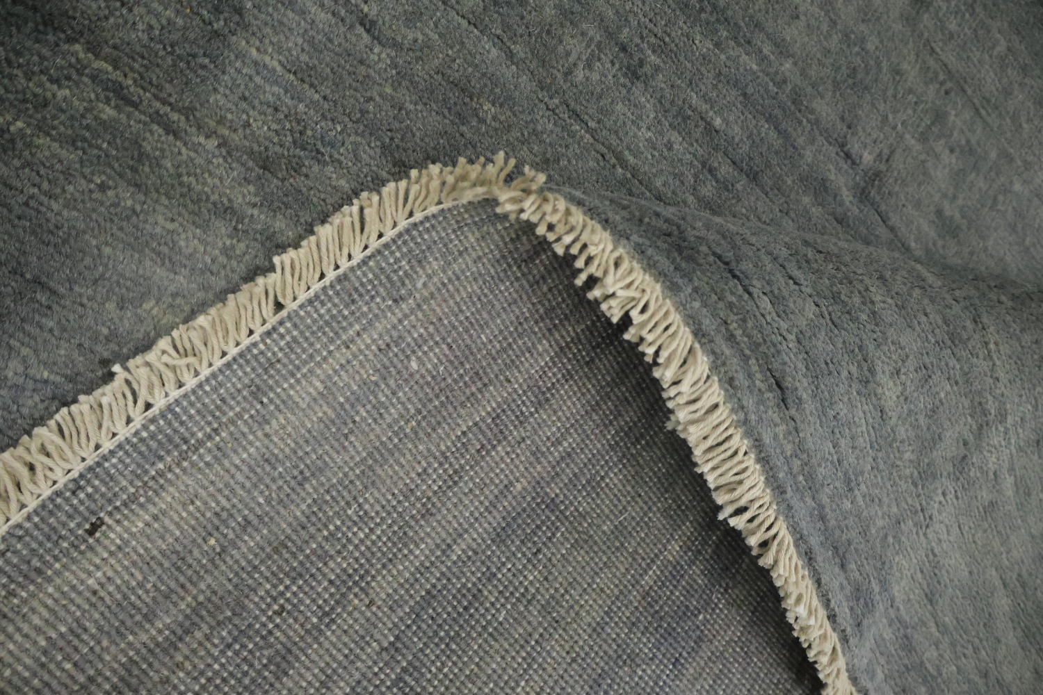 Gray Wool Modern Gabbeh Oriental Area Rug 7x10