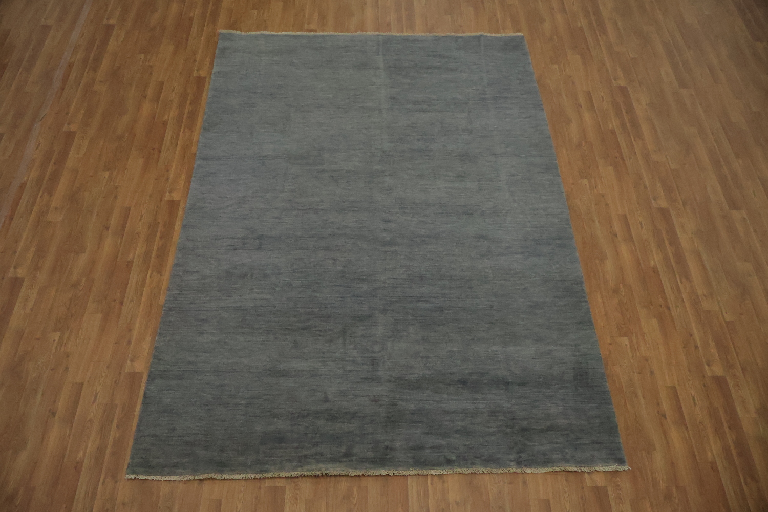 Gray Wool Modern Gabbeh Oriental Area Rug 7x10