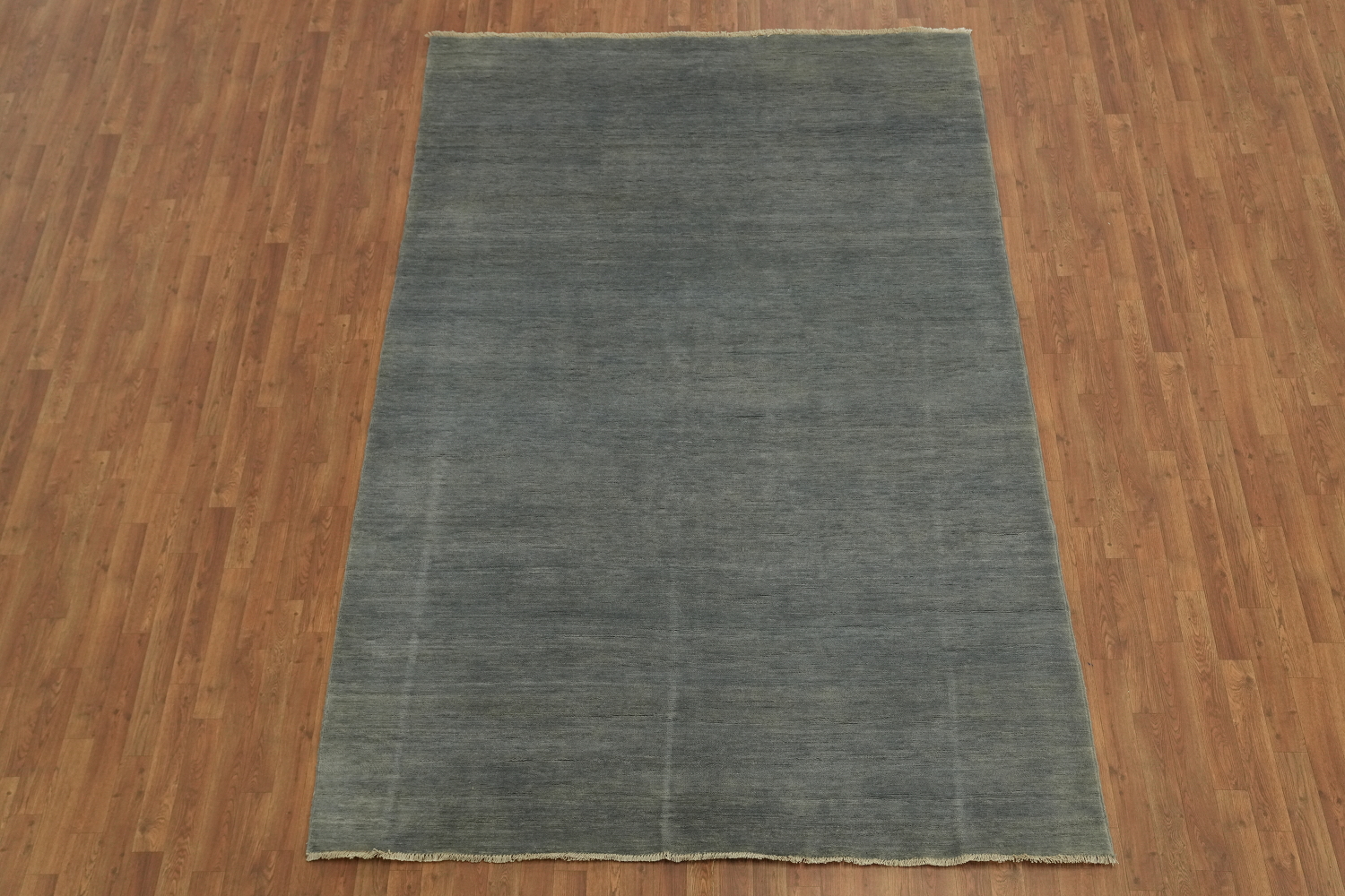 Gray Wool Modern Gabbeh Oriental Area Rug 7x10