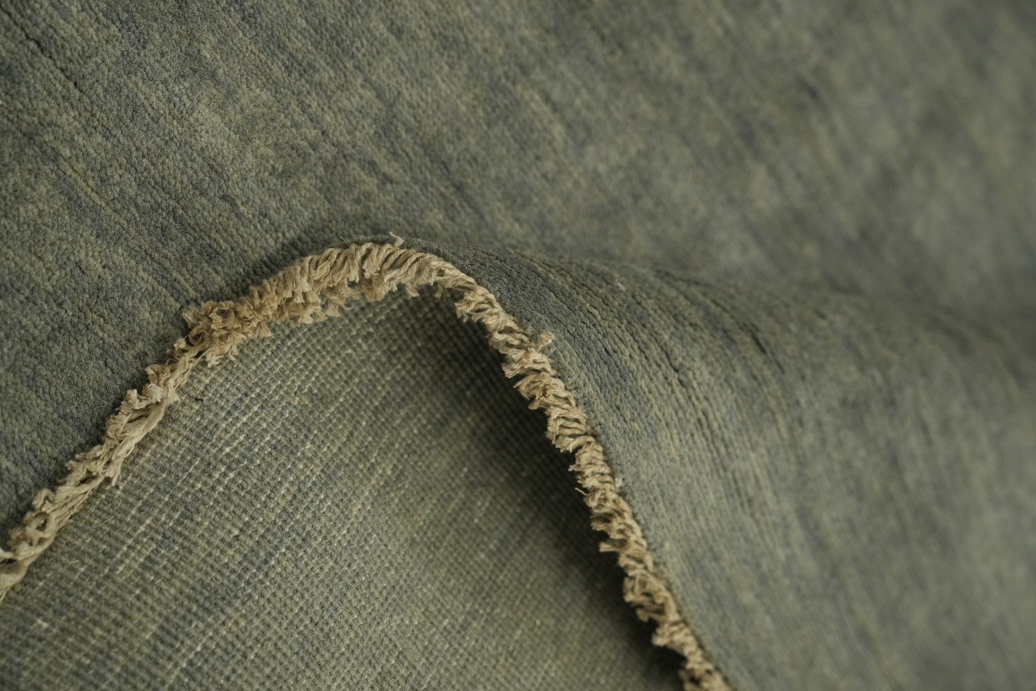 Green Wool Gabbeh Modern Area Rug 7x10