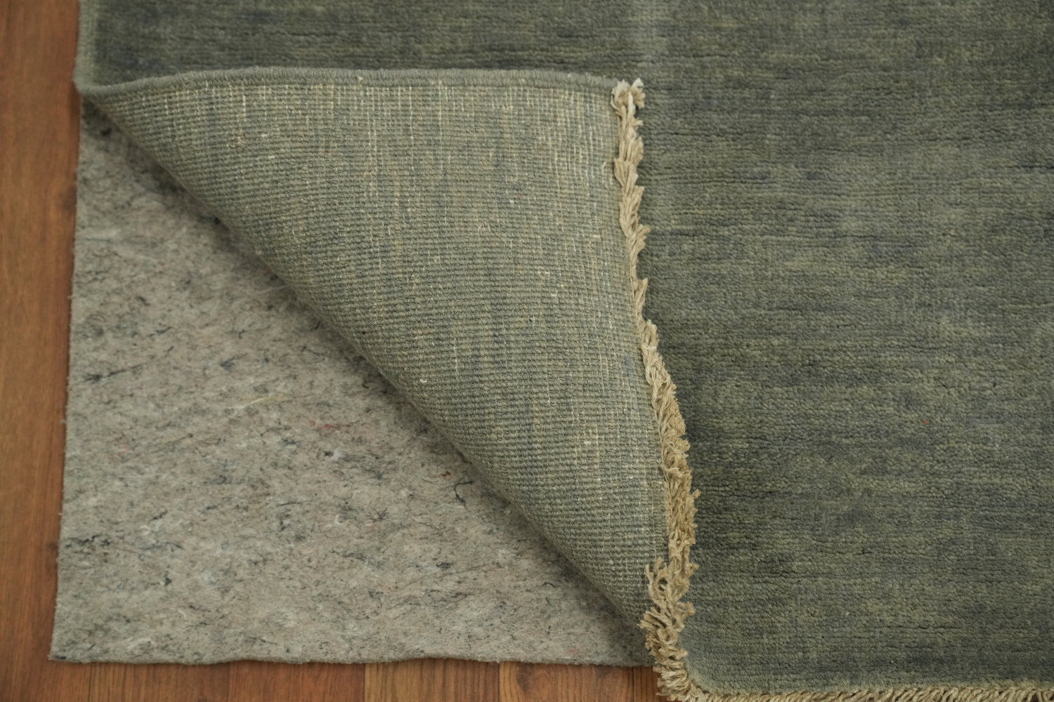 Green Wool Gabbeh Modern Area Rug 7x10