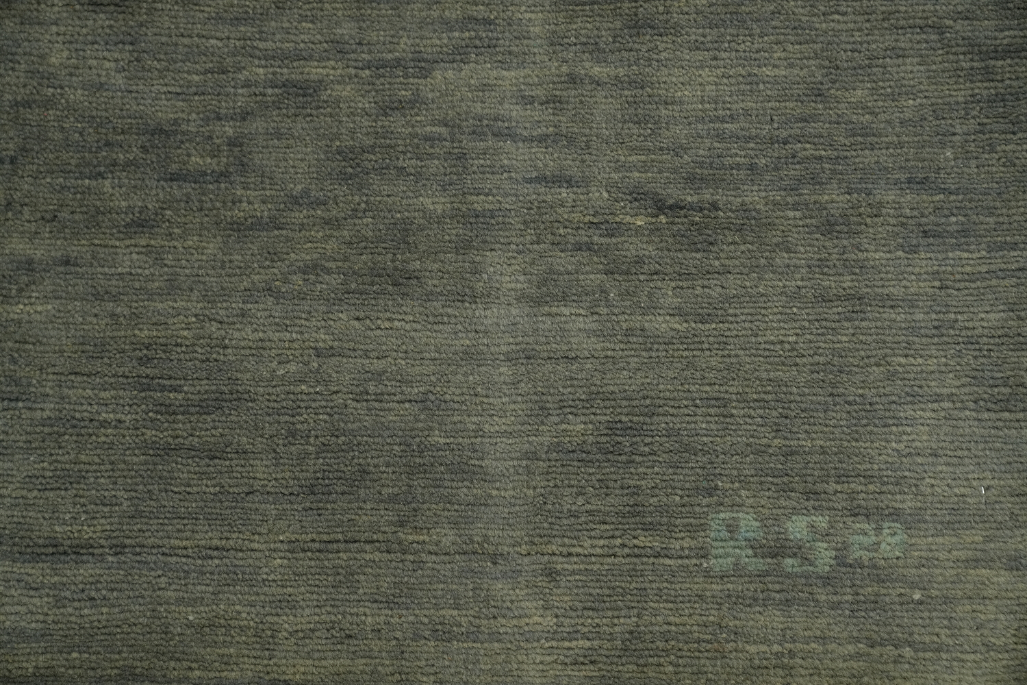 Green Wool Gabbeh Modern Area Rug 7x10