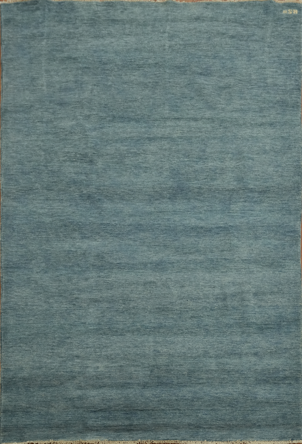 Modern Blue Gabbeh Oriental Area Rug 7x10