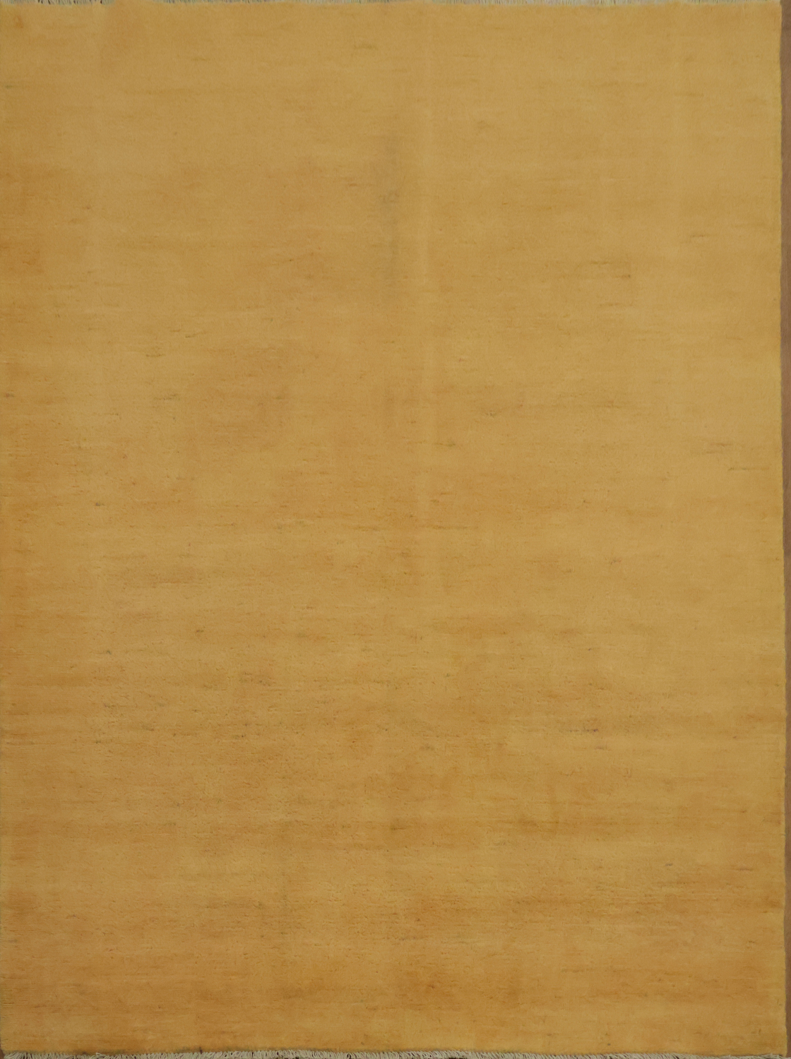 Orange Modern Wool Gabbeh Oriental Rug 5x7