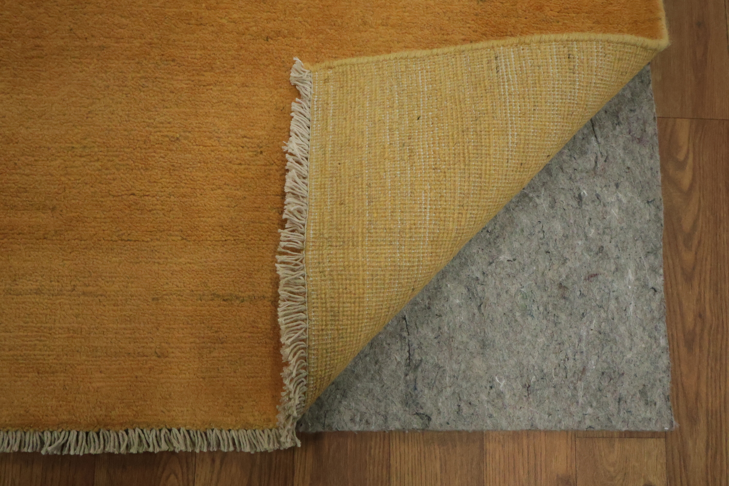 Orange Modern Wool Gabbeh Oriental Rug 5x7