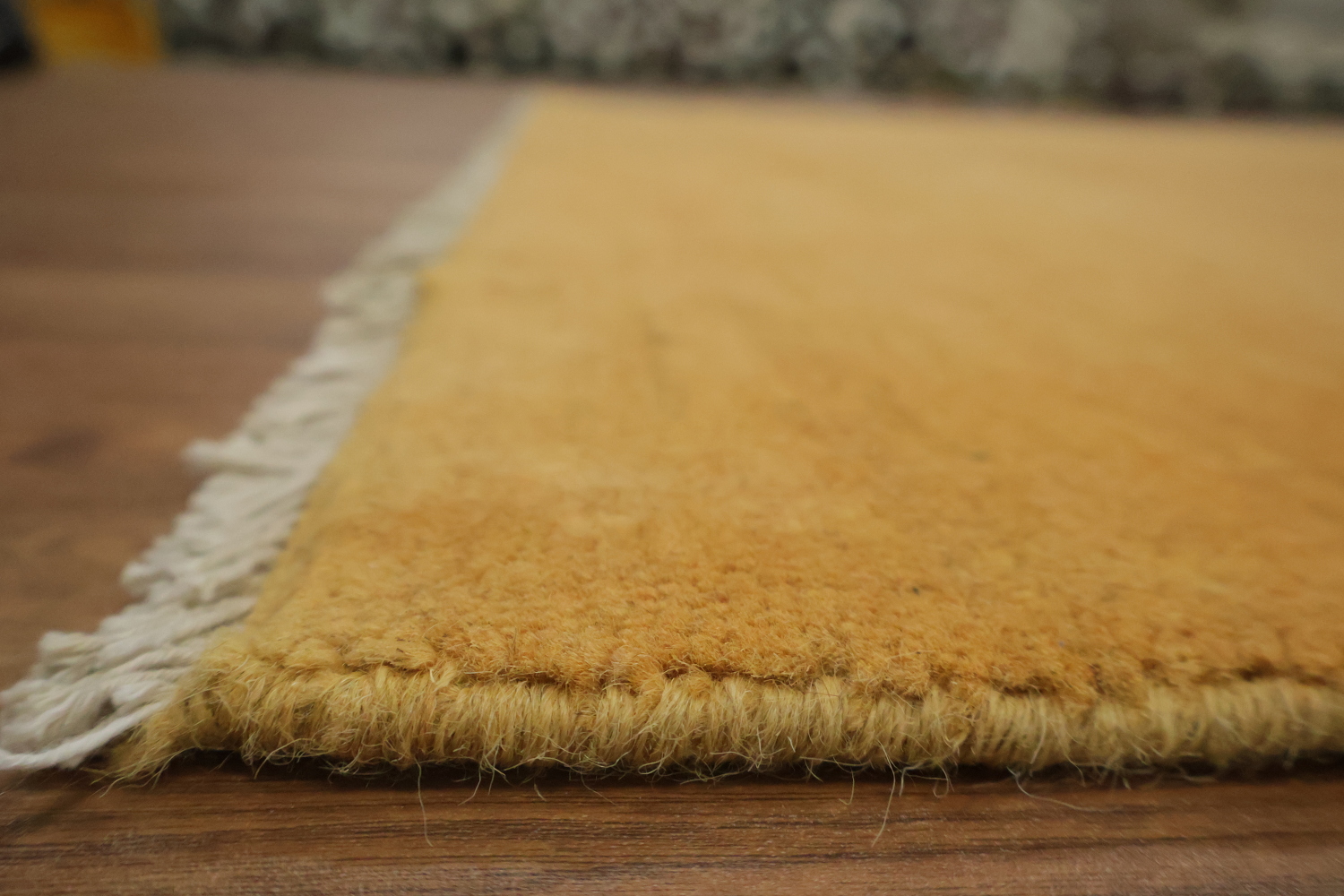 Orange Modern Wool Gabbeh Oriental Rug 5x7