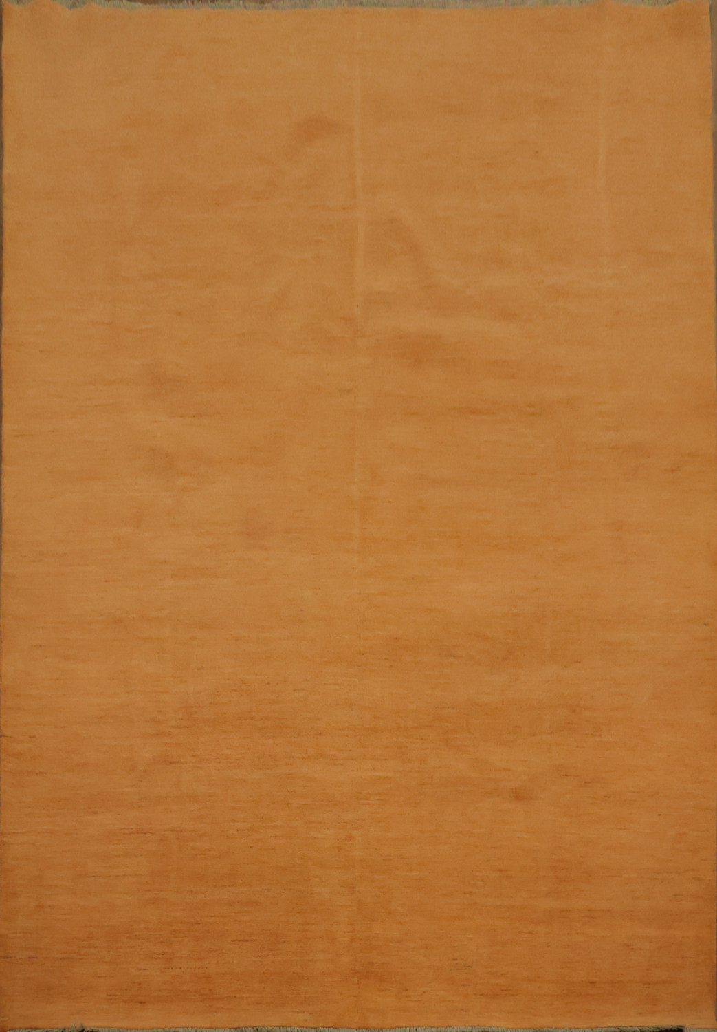 Orange Wool Gabbeh Modern Area Rug 7x10