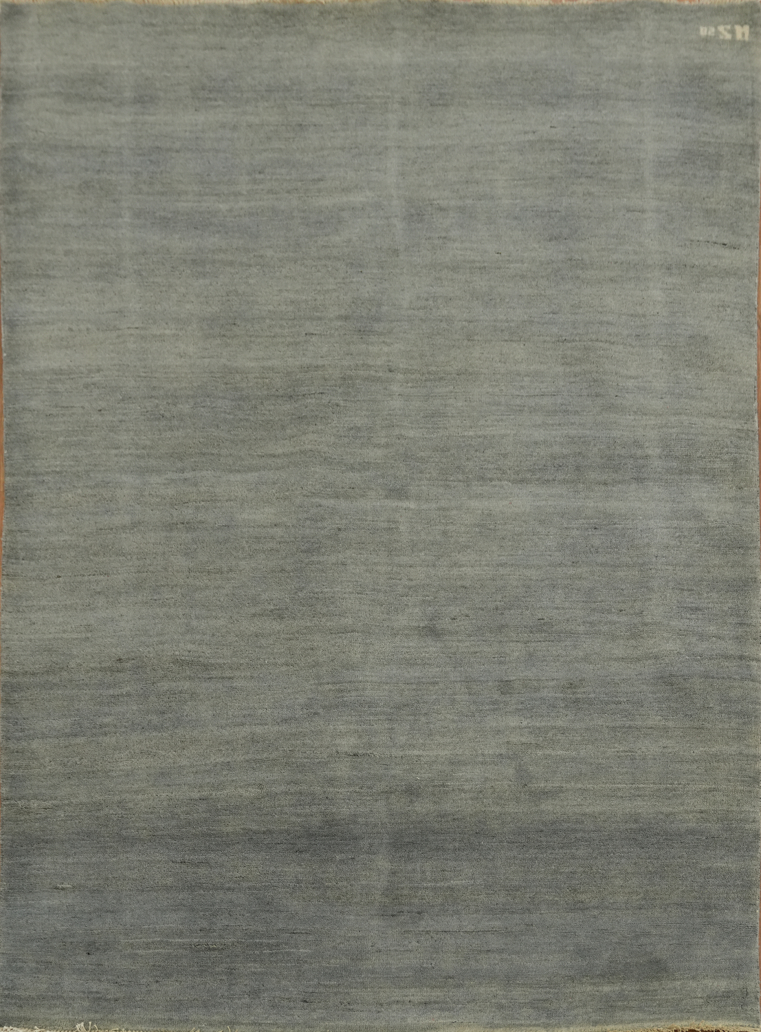 Modern Gray Wool Gabbeh Oriental Rug 5x7