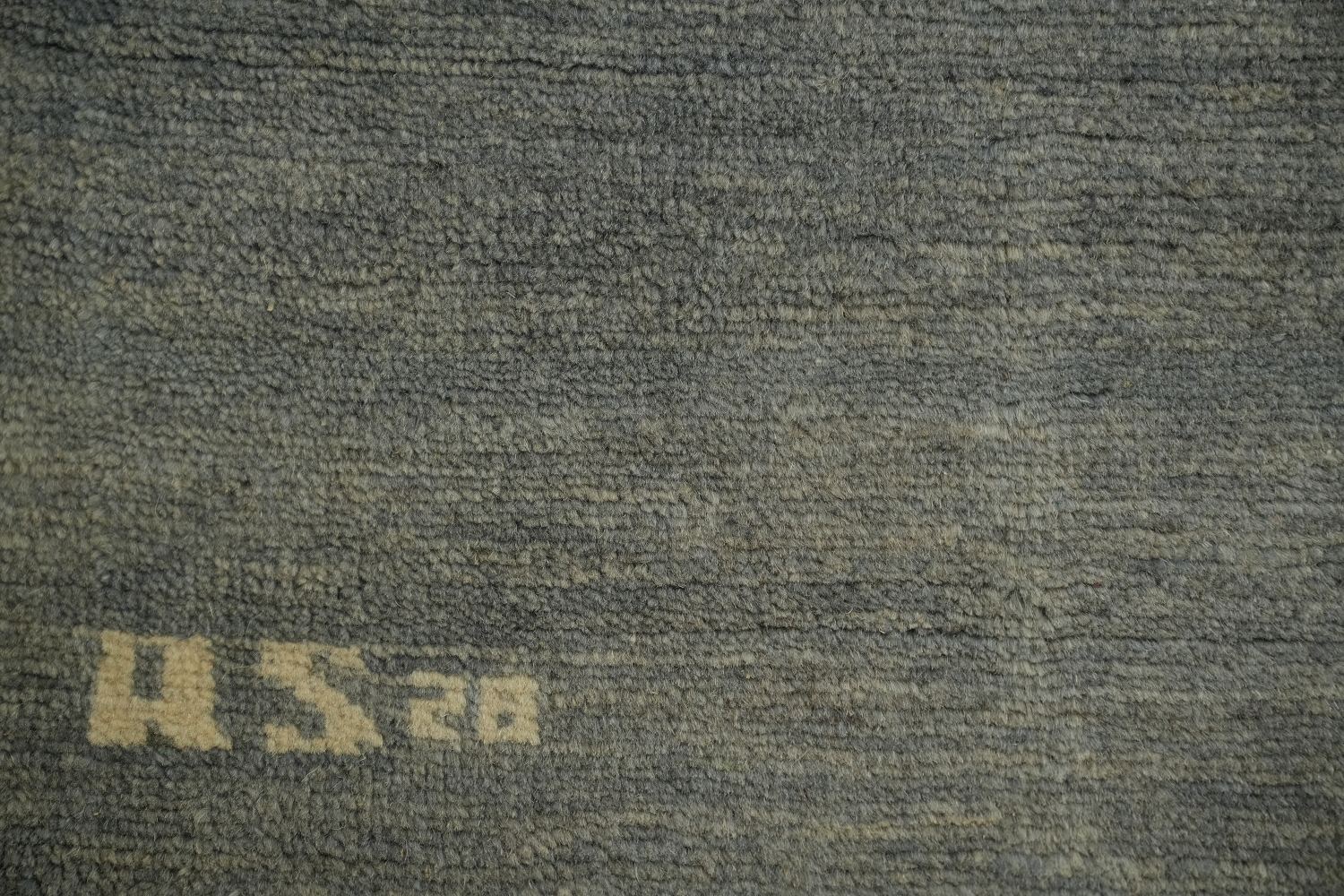 Modern Gray Wool Gabbeh Oriental Rug 5x7