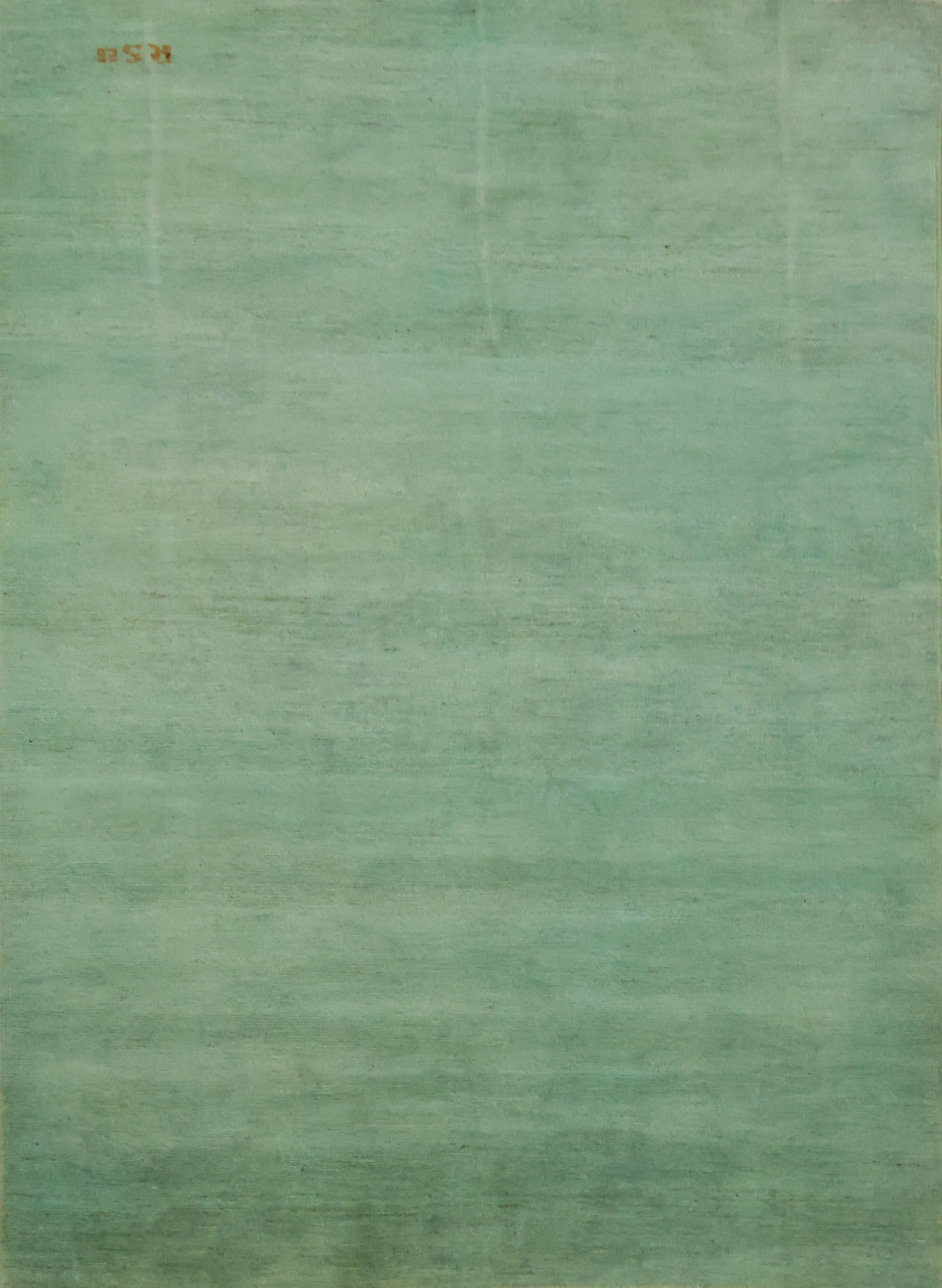 Green Handmade Gabbeh Wool Modern Rug 5x7