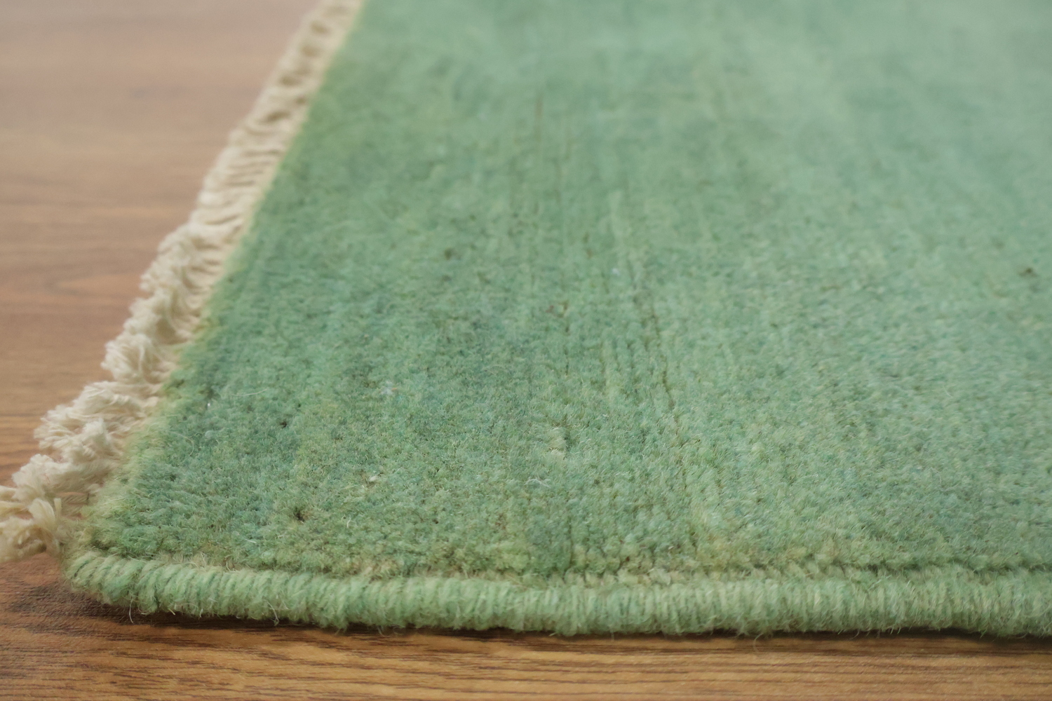 Green Handmade Gabbeh Wool Modern Rug 5x7