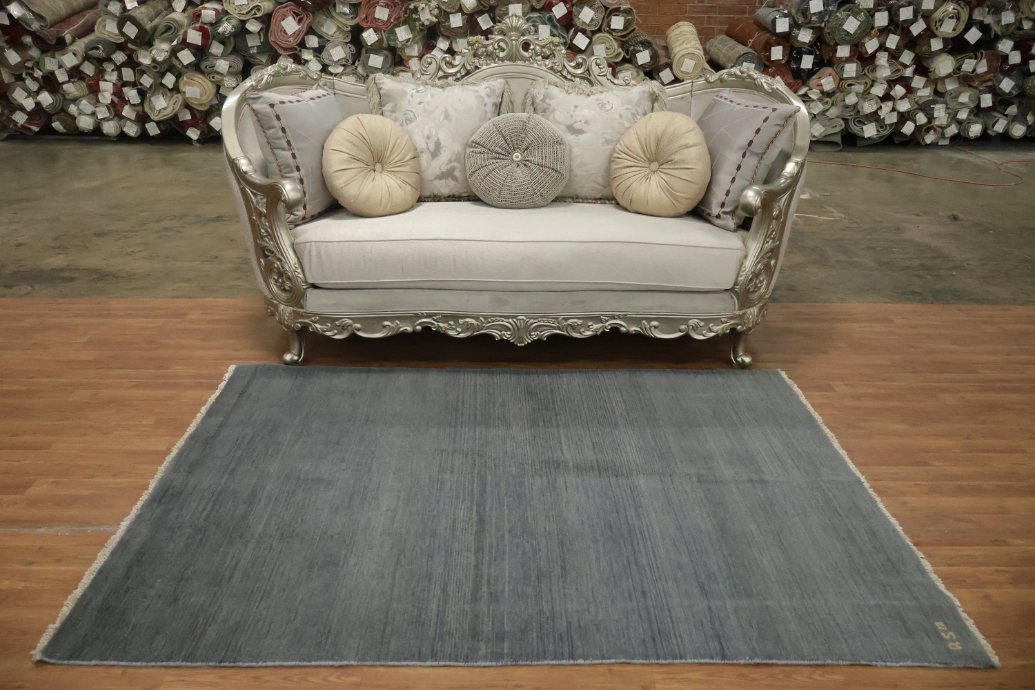 Handmade Wool Gabbeh Wool Modern Rug 5x7