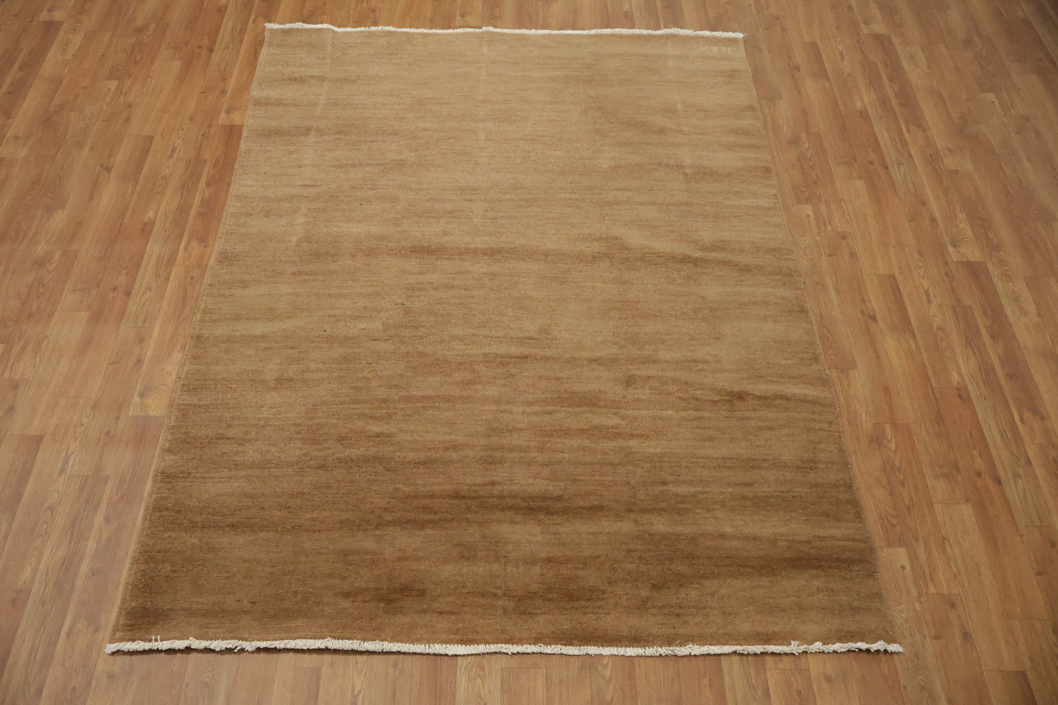 Brown Gabbeh Wool Modern Rug 5x7