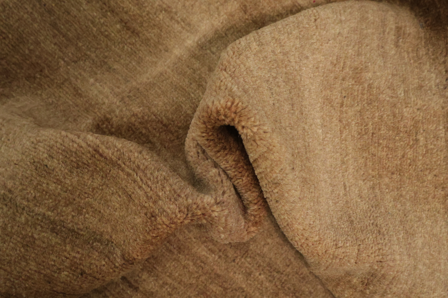 Brown Gabbeh Wool Modern Rug 5x7