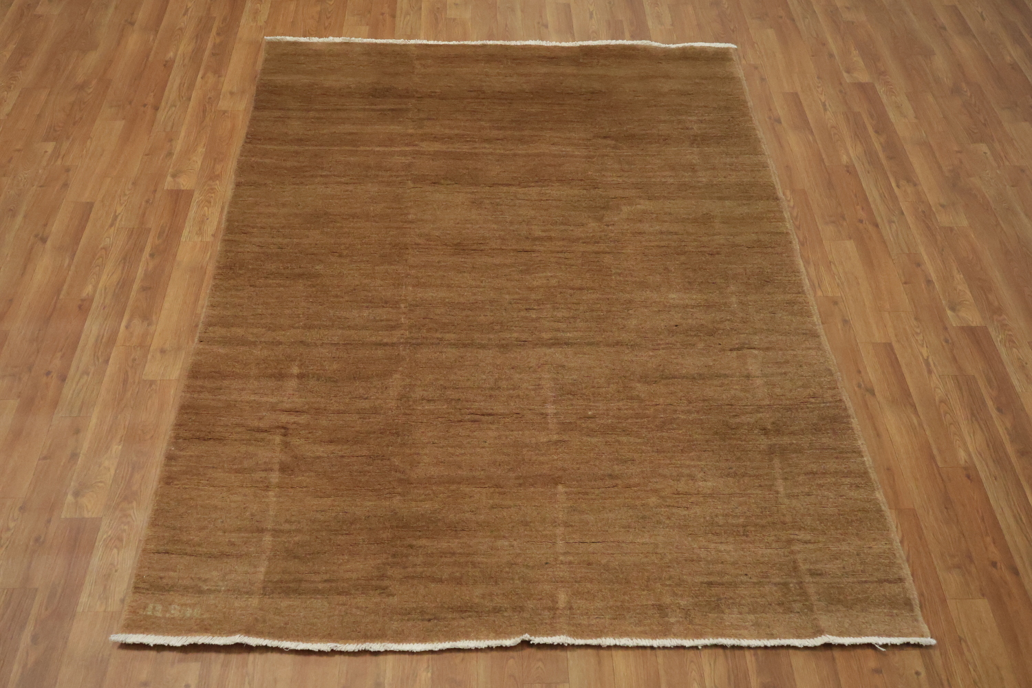 Brown Gabbeh Wool Modern Rug 5x7