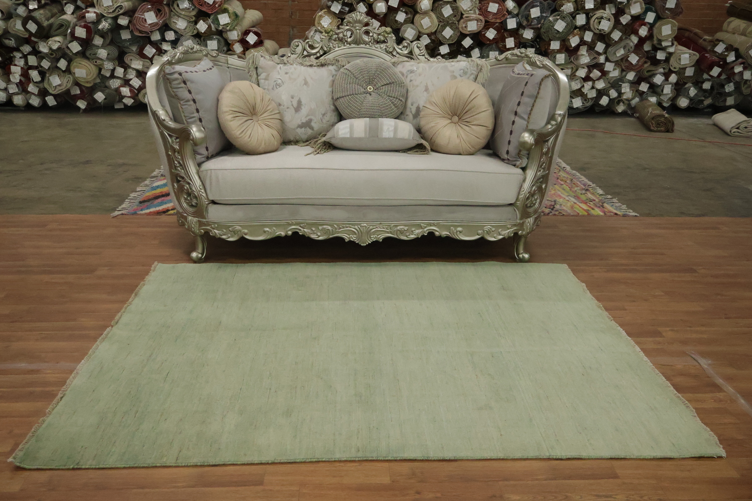 Handmade Wool Gabbeh Oriental Rug 5x7