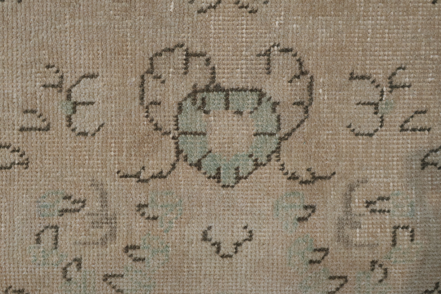Vintage Floral Tabriz Persian Area Rug 10x13