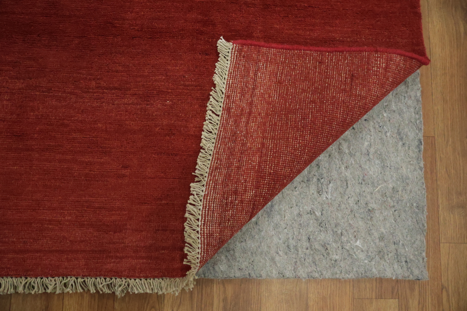 Modern Red Wool Gabbeh Oriental Area Rug 6x8