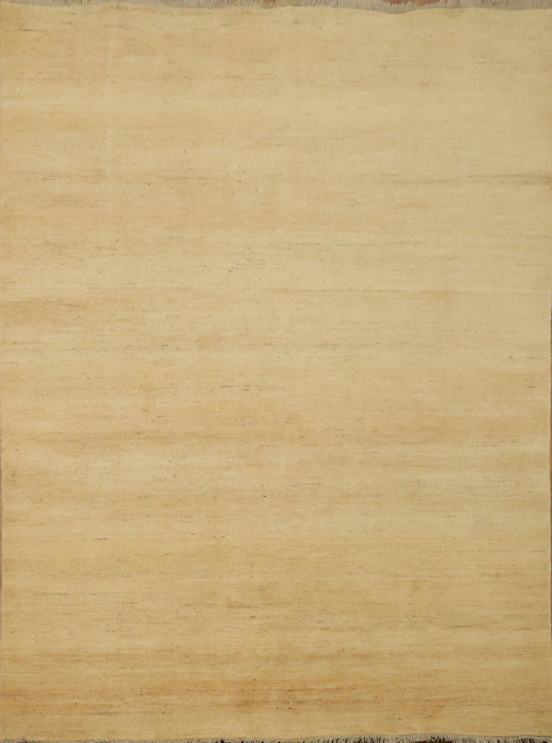 Gold Striped Modern Gabbeh Oriental Rug 5x7