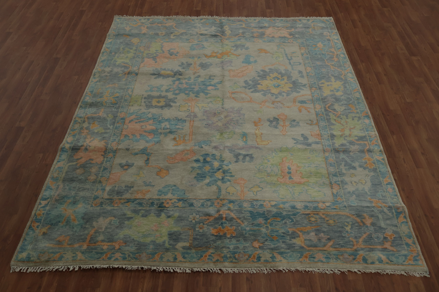 Handmade Wool Oushak Indian Area Rug 8x10