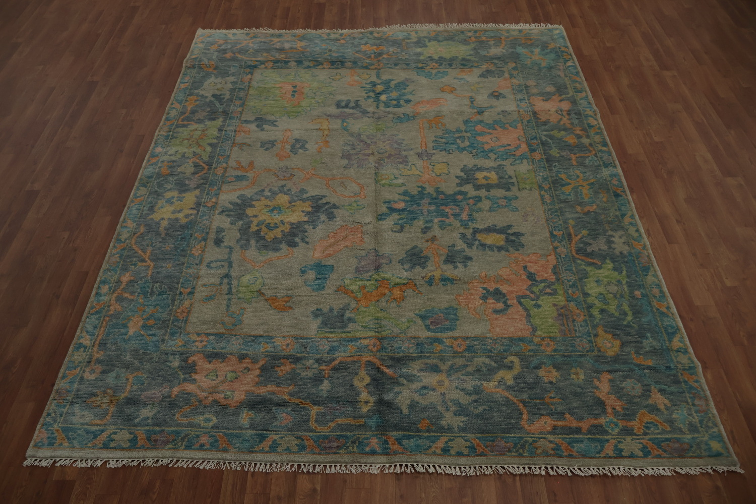 Handmade Wool Oushak Indian Area Rug 8x10