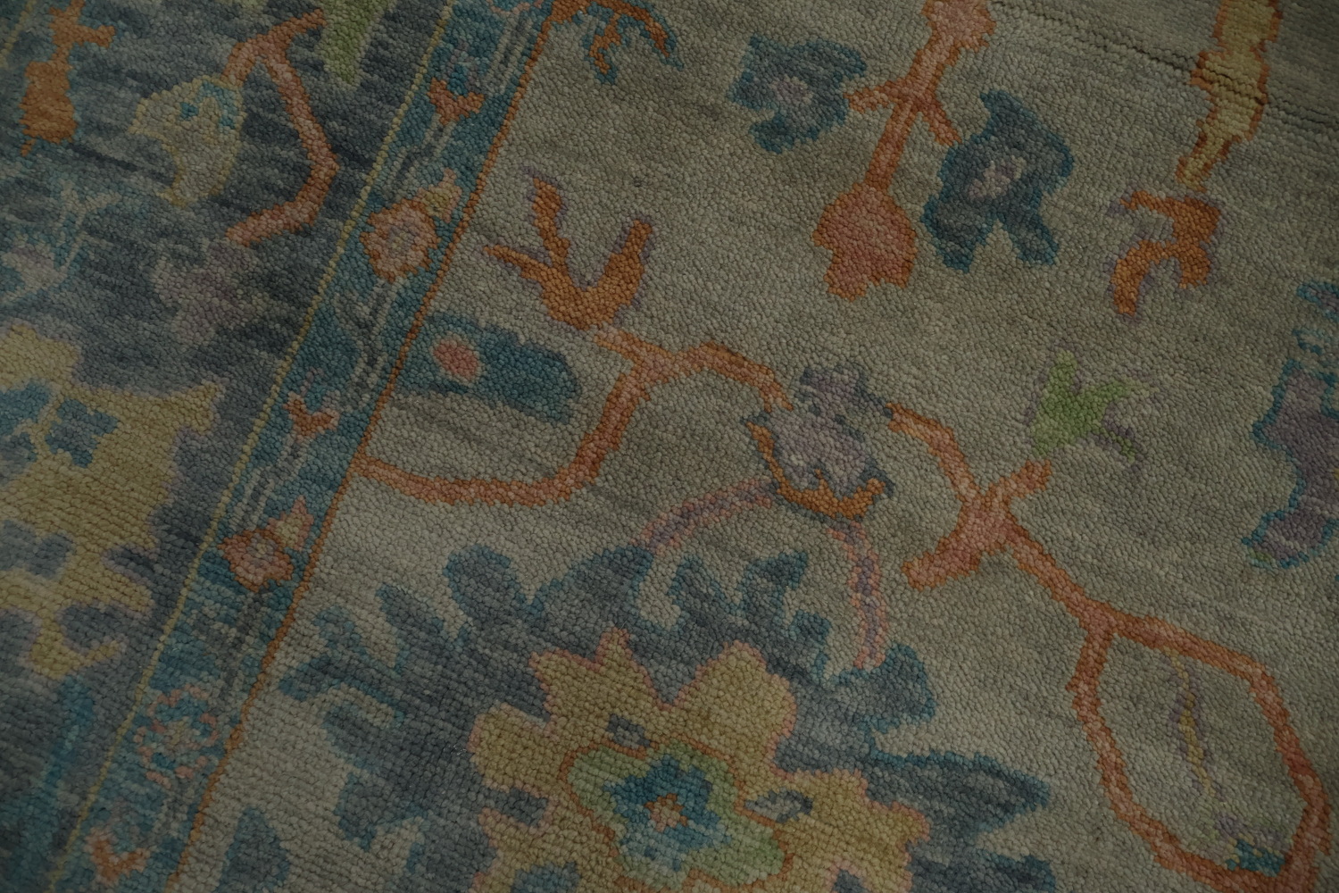 Handmade Wool Oushak Indian Area Rug 8x10