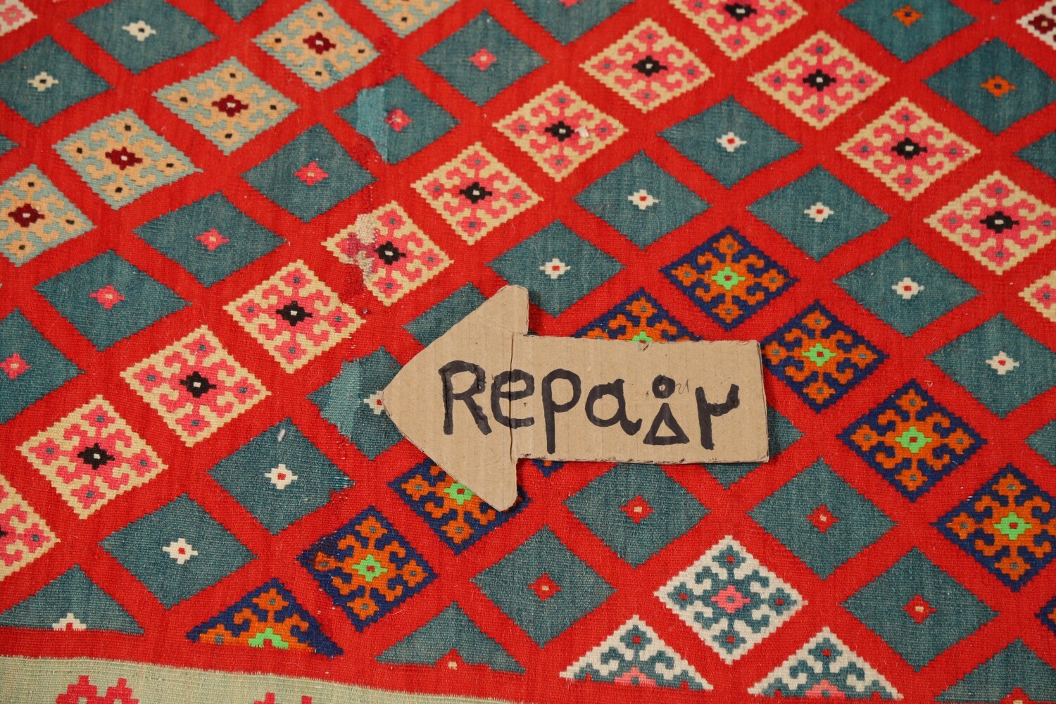 Pre-1900 Vegetable Dye Silk Kilim Persian Runner Rug 3x17
