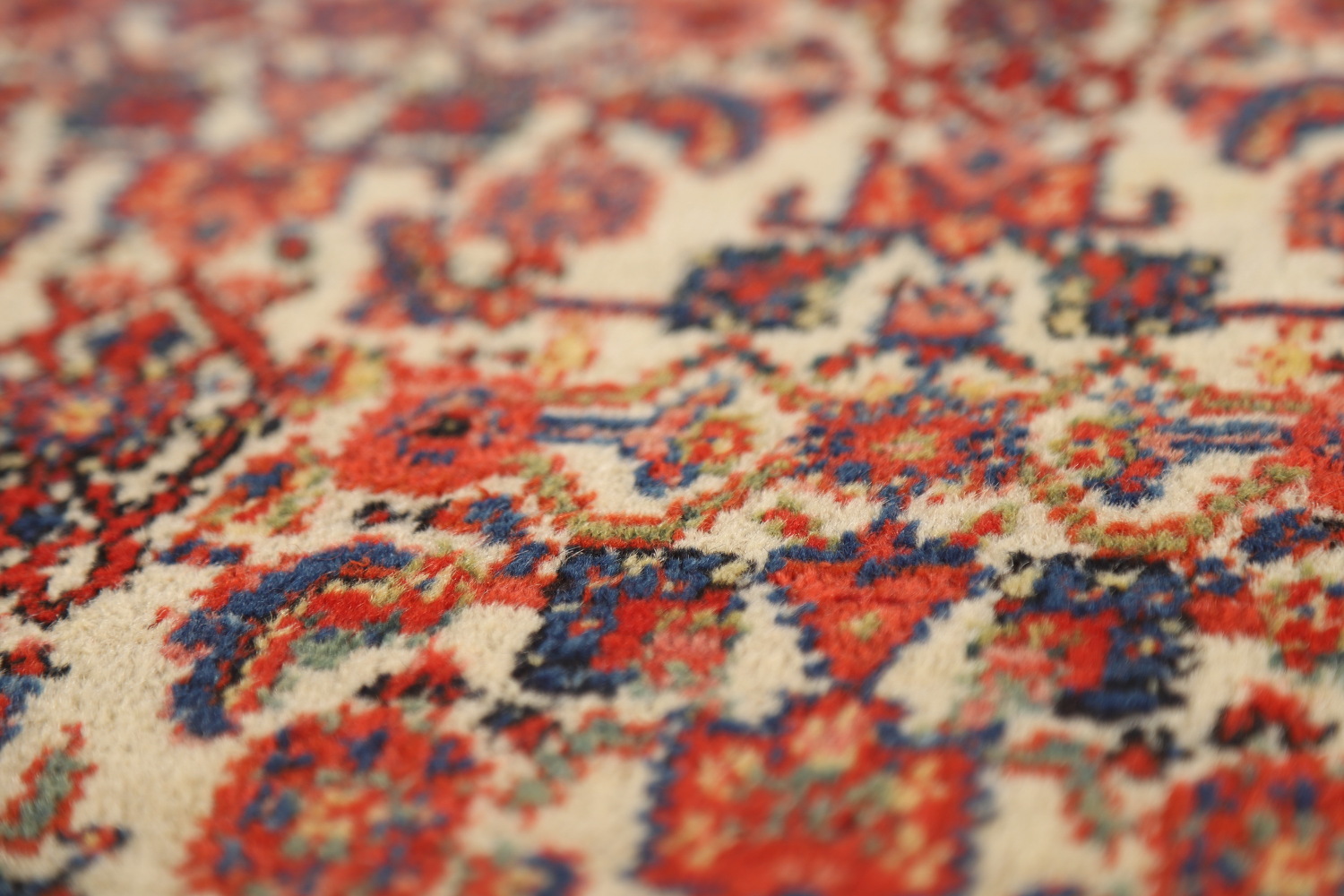Pre-1900 Antique Vegetable Dye Senneh Persian Large Rug 8x20