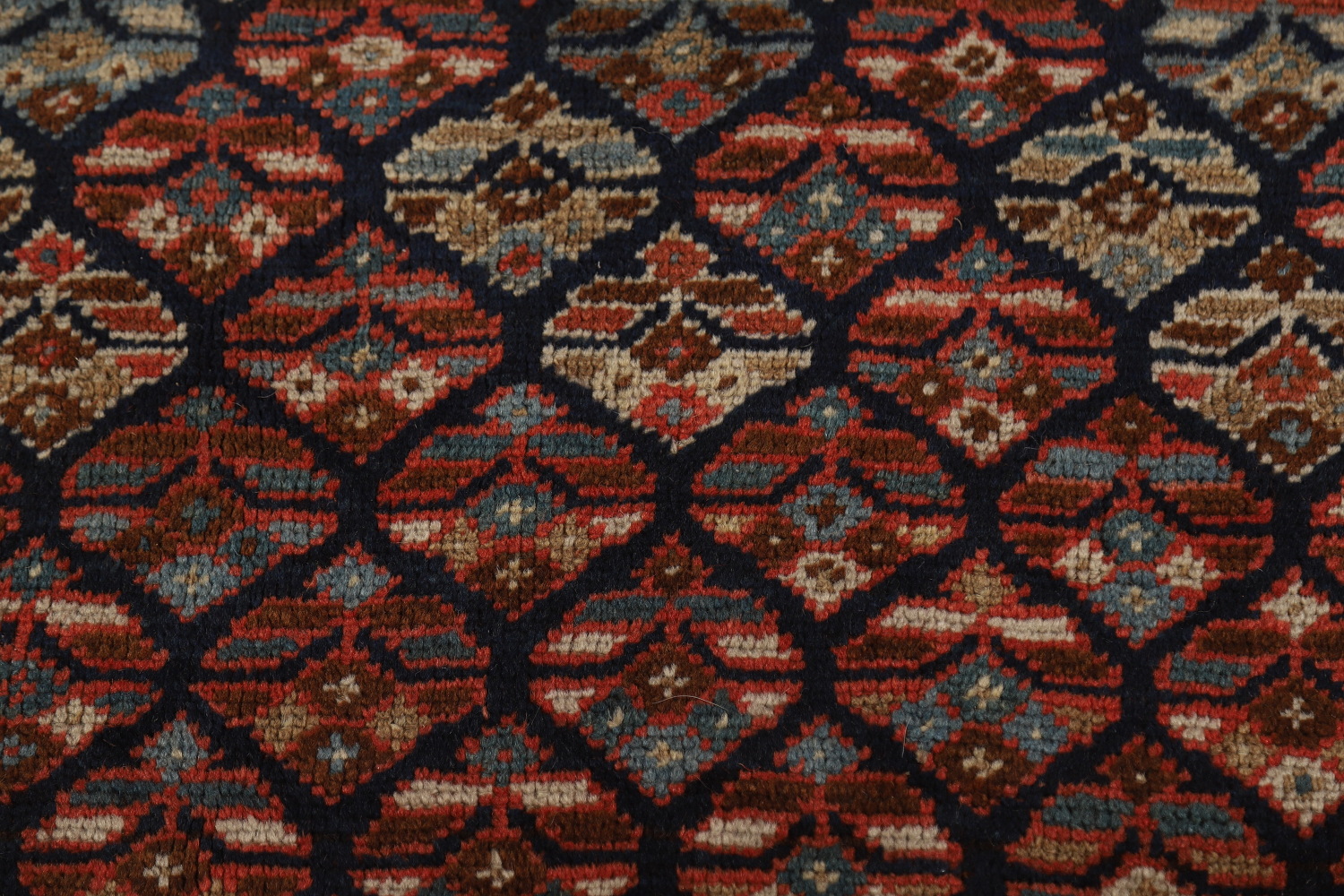 Pre-1900 Antique Vegetable Dye Kazak Oriental Area Rug 5x13