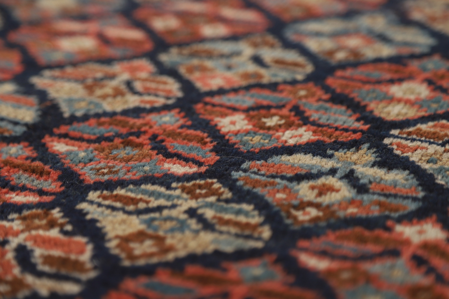 Pre-1900 Antique Vegetable Dye Kazak Oriental Area Rug 5x13