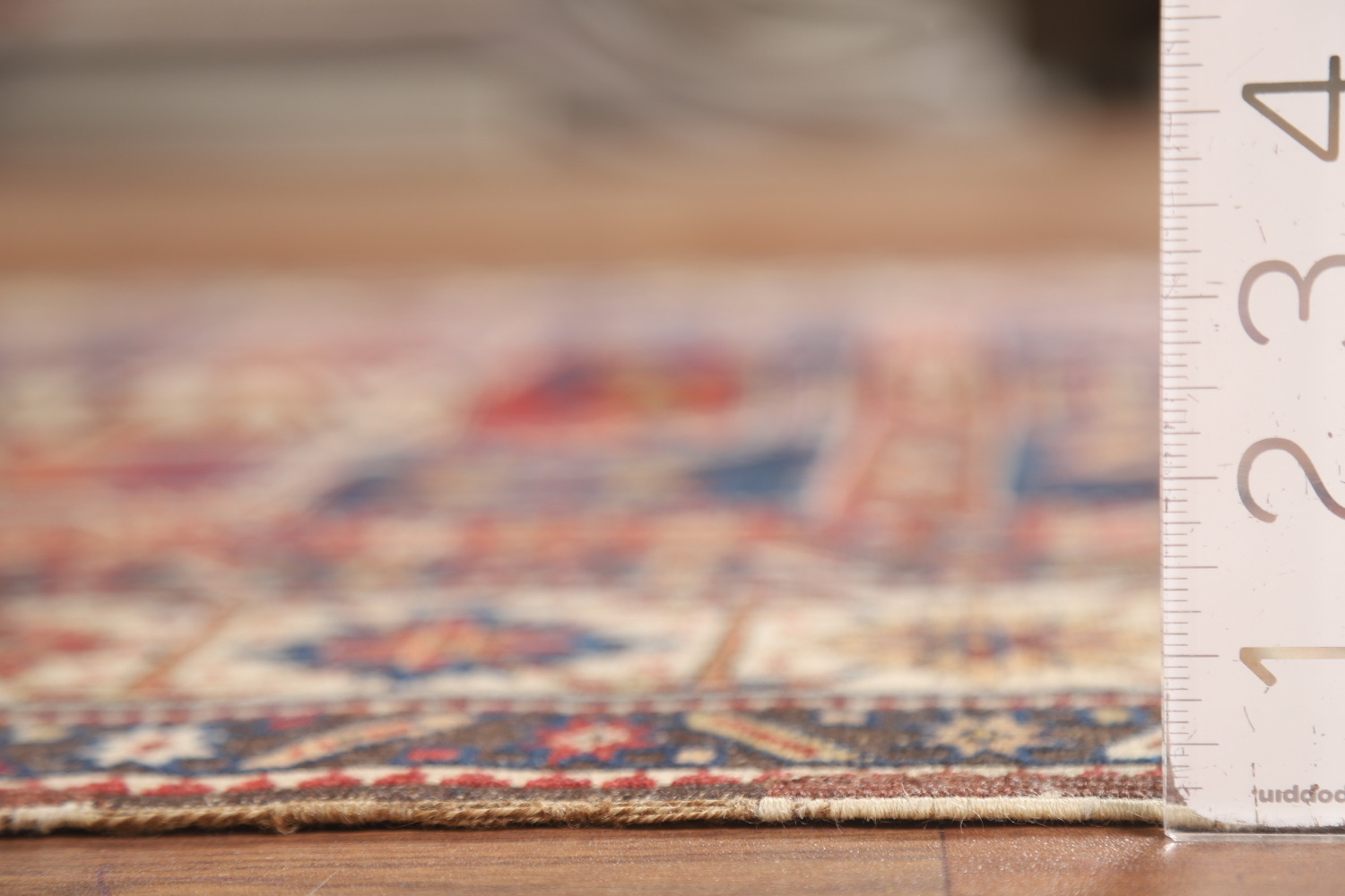 Pre-1900 Antique Vegetable Dye Kazak Oriental Rug 4x7