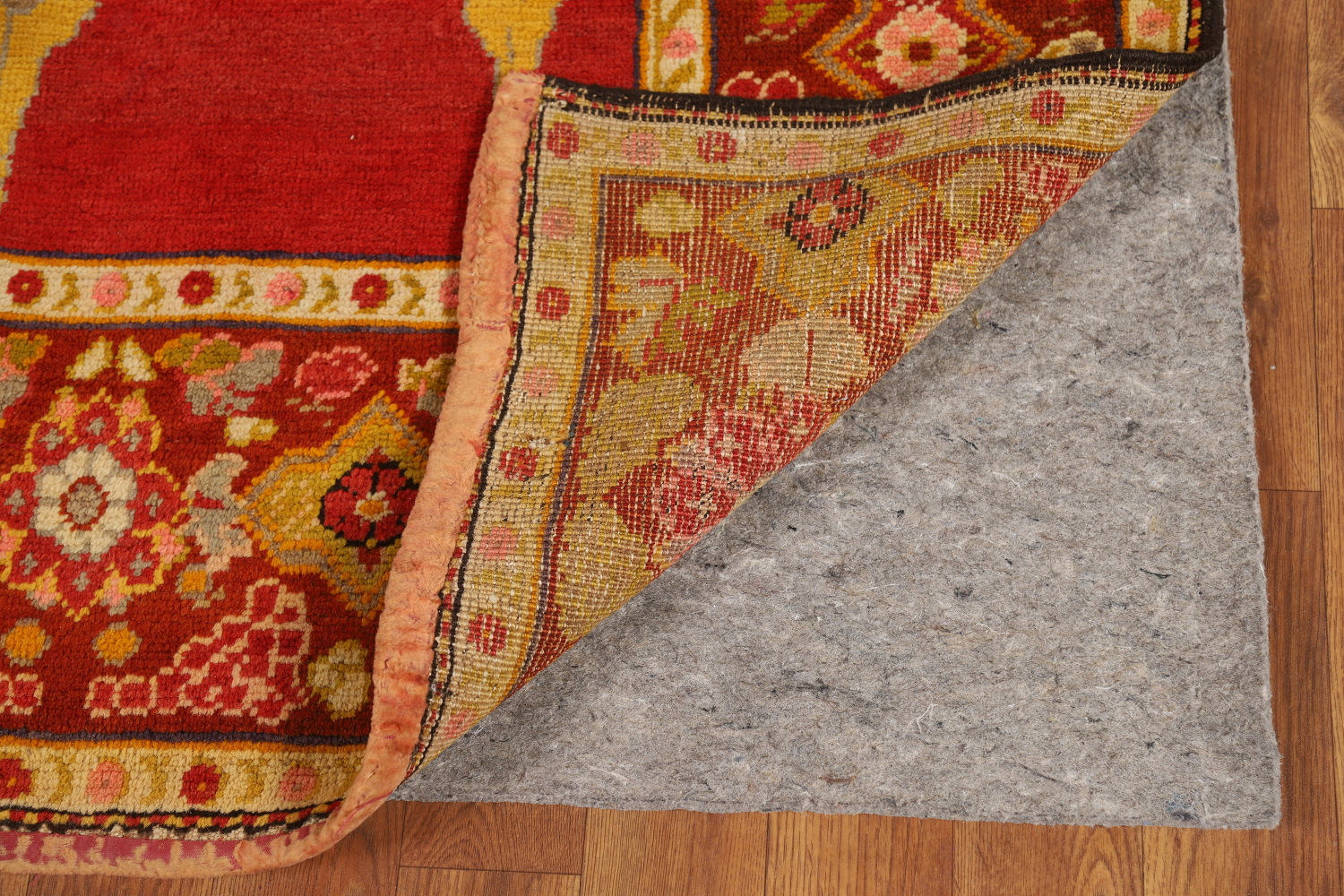 Pre-1900 Antique Vegetable Dye Kerman Persian Rug 5x6