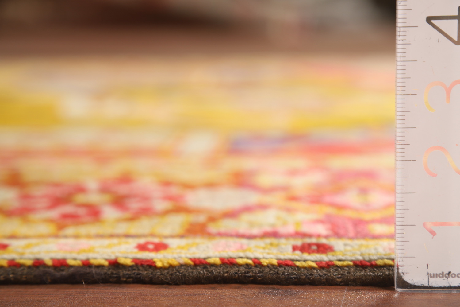 Pre-1900 Antique Vegetable Dye Kerman Persian Rug 5x6