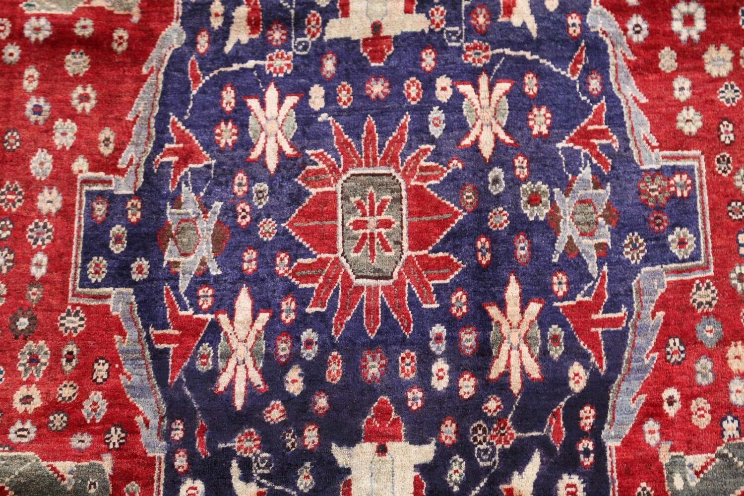 Antique Vegetable Dye 6x10 Kashkoli Shiraz Persian Area Rug